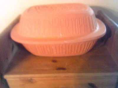 Großer, schwerer Römertopf mit Deckel - 43 x 33 x 20 cm - Bild 1 von 2