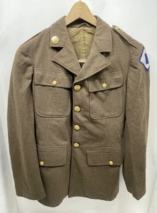 WWII US Army Class A Dress Jacket 36R 1st Service Command - Picture 1 of 9