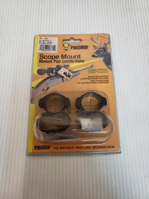 IronSighter Model 715 Scope Mount Rings For Ruger, S&W 1500, WBY, MKV... Read!! - Image 1 of 2