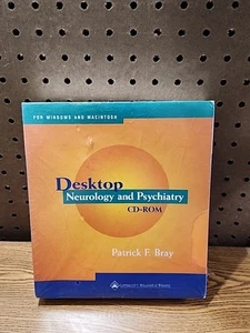 Desktop Neurology and Psychiatry CD ROM - NEW SEALED PC and MAC Software Vintage - Afbeelding 1 van 5