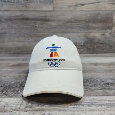 Gorra de colección de los Juegos Olímpicos de Vancouver 2010 con correa ajustable adulto para hombre  Foto 1 de 4
