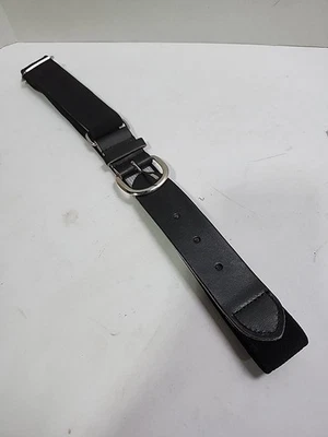 Epic Youth Leather Tab Adjustable Baseball Belt Black - Image 1 of 4