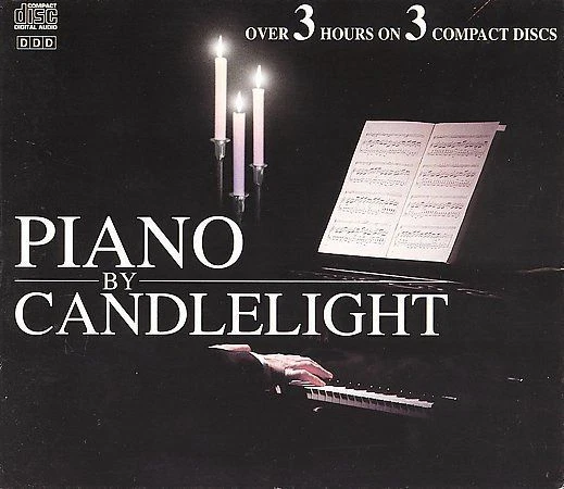 Piano By Candlelight 3-CD Set Classical Import Canada Mozart Debussy 1994 - Image 1 of 1