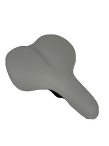 Bicycle saddle cruiser city bike Holland bike bicycle saddle leather design chic gray - Picture 1 of 9