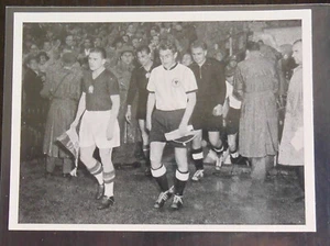 Kosmos Fussball WM 1954 Deutschland-Ungarn - 3:2 Ference Puskas Fritz Walter #62 - Bild 1 von 2