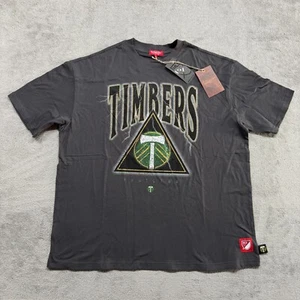 Mitchell & Ness Portland Timbers Womens Large Soccer MLS Center Logo Graphic - Picture 1 of 6