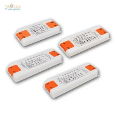 LED Slim-Transformator flach 12V 6-50W, falcher Trafo Vorschaltgerät EVG Treiber - Bild 1 von 2