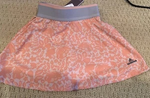 Girls Stella Macartney Skort in pink flowers with tags- size med - Picture 1 of 5