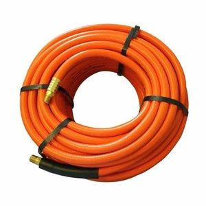 Manguera de aire 25' pies 3/8"" diámetro manguera x 1/4"" extremo de latón NPT PVC 300 PSI - HA26-025E - Imagen 1 de 1