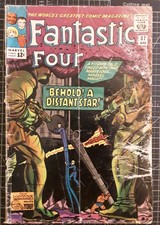 FANTASTIC FOUR 37 *1965*  DEATH OF FRANKLIN STORM SKRULL APP~ MARVEL