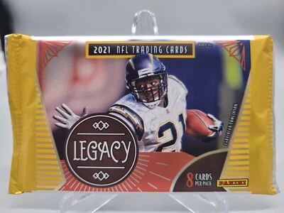 2021 PANINI LEGACY HOBBY BOX SEALED PACK ONE (1) SINGLE FOOTBALL CARDS NFL rc - Image 1 of 3