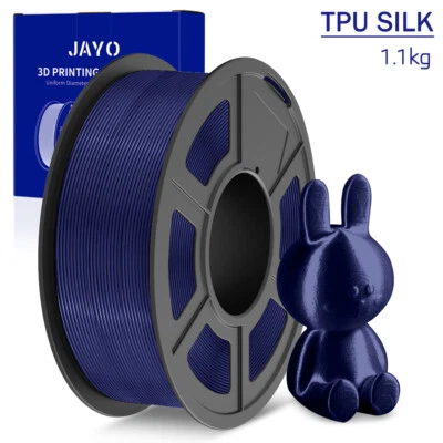 Матовая нить накаливания JAYO PLA+SILK PETG 1,75 мм 1,1 кг низкая усадка высокая прочность - Изображение 1 из 4