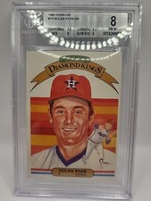 1982 Donruss Diamond Kings Nolan Ryan #13  ASTROS Beckett 8