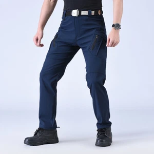 US Men Tactical Cargo Pants Soldier Straight-fit Work Combat Trousers Outdoor - Picture 1 of 12
