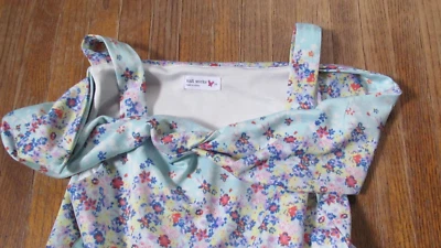 Vestido para niñas Knitworks floral sin mangas acampanado forro con volantes niñas talla 16❤️ Foto 1 de 4