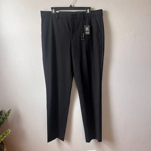 Nuevo con etiquetas Pantalón de Trabajo Express Slim Negro Rendimiento Elástico Talla 34/34 - Imagen 1 de 7