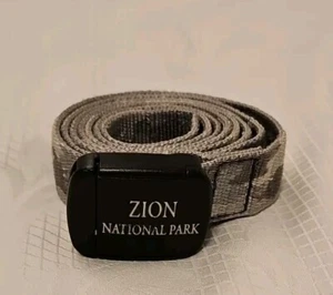 Zion National Park Grey Camouflage Kids Slide Belt - Picture 1 of 3
