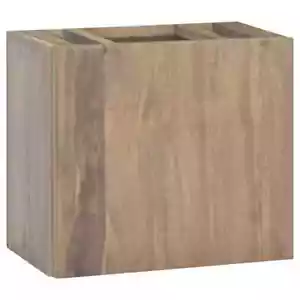 Wall-mounted Bathroom Cabinet 17.7"x11.8"x15.7" Solid Wood Teak vidaXL - Picture 1 of 7