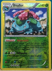 POKEMON - Explorador de las Tinieblas - Bisaflor - 3/108 - REVERSE HOLO - alemán - Imagen 1 de 2