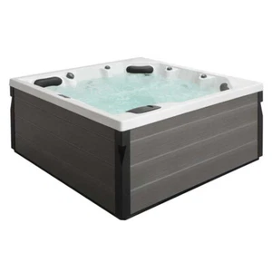 Whirlpool Swim Spa Outdoorpool AWT IN-401 basic Sterling Silver 200x200 grau - Bild 1 von 13