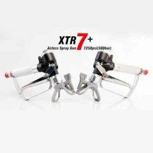 Pistola a spruzzo vernice airless XTR7 + 500 bar 7250PSI pistola a spruzzo airless 4 dita - Foto 1 di 6