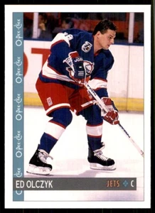 1992-93 O-Pee-Chee Ed Olczyk Winnipeg Jets #375 - Picture 1 of 2