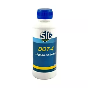 SIL DOT 4 HYDRAULIC BRAKE AND CLUTCH FLUID 500ML TRIALS MX ENDURO TRS BETA SCORP - Picture 1 of 4