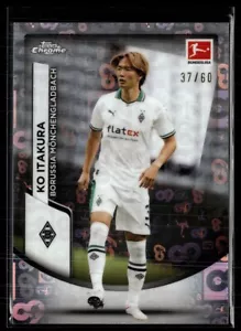 2023-24 TOPPS CHROME BUNDESLIGA 60 ANNI FOIL /60 KO ITAKURA BORUSSIA - Foto 1 di 1