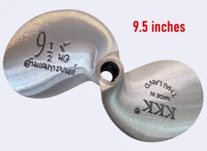 PROPELLER 9.5"for Longtail Mud Motor Kits Long Tail Boat Hunting Fish Up to 26HP - Picture 1 of 5