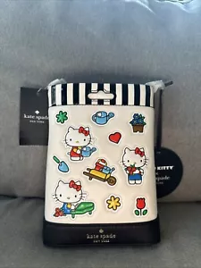 Kate Spade Hello Kitty Sanrio Sticker Sheet Purse Phone Crossbody NWT - Picture 1 of 4