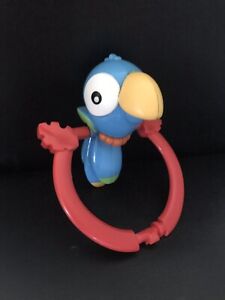 Fisher Price Rainforest Bouncer Seat Hanging Bird ~ Blue Parrot Replacement Part