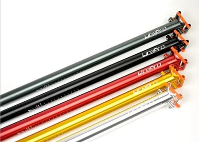 Litepro 33.9MM x 600M Fold Bike For Dahon 412 Bicycle Seatpost Seat Saddle Post - Image 1 of 4