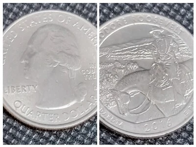 2016-D North Dakota Theodore Roosevelt DDR (strong) - Image 1 of 4