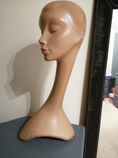 Swan Neck Mannequin Head