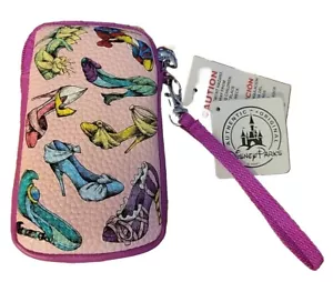 Custodia smartphone Disney Parks portafoglio scarpa da passerella principessa polsino NUOVO - Foto 1 di 6