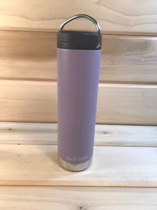 Klean Kanteen 20 Ounce Vacuum Insulated Bottle Lilac Purple With Built In Straw - Picture 1 of 11