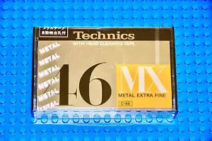 TECHNICS 46 MX METAL TYPE IV BLANK CASSETTE TAPE (1) (SEALED) - Picture 1 of 6