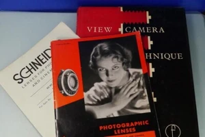View Camera Techniques, Strobel 1976 and Schneider Photographic Lenses Book - Picture 1 of 6