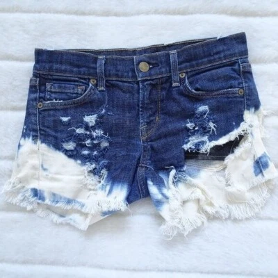 Citizens Of Humanity Women's Jean Shorts Low Waist Cutoff Size 25 Kelly #001 - Image 1 of 4