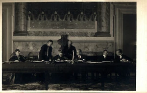 FASCISMO - MUSSOLINI - Trattato di Conciliazione - Fotografica - NV - #121 - Imagen 1 de 2