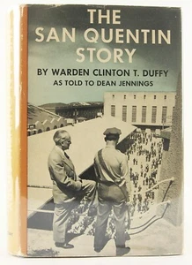 The San Quentin Story 1950 SIGNED Inscribed by Warden Duffy to Hollywood Writer - Imagen 1 de 13