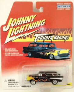 2002 Johnny Lightning "Thunderwagons" 1957 Chevy Nomad - Picture 1 of 7