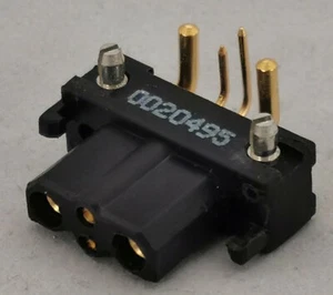 DF04F4N/AA / DF04F4NAA Positronic 4W Dragonfly Female RA PCB Connector - Bild 1 von 3