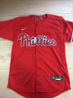 PHILADELPHIA PHILLIES YOUTH RED JERSEY AWAY Medium - Image 1 of 4