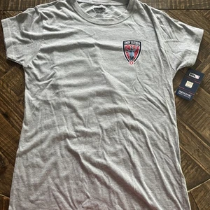 USL Indy Eleven Womens XL Gray Shirt NWT - Picture 1 of 6