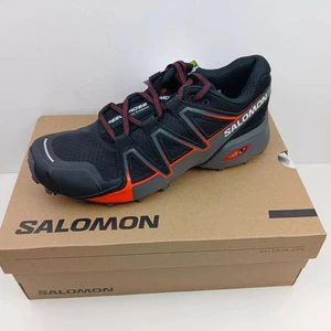 Salomon Women's Speedcross Vario 2 Trail Running Shoes UK5.5 - Black Magnet Red - Picture 1 of 5