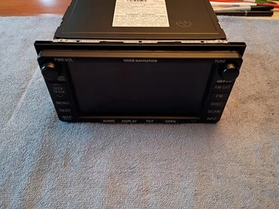 86120-33620 Info-GPS-TV Screen Navigation Display 04-06 LEXUS ES330 TESTED - Image 1 of 4