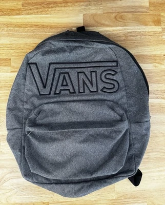 Mochila VAN’s Old Skool II gris jaspeado en excelente estado usada Foto 1 de 4