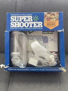 Vintage Wear-Ever Super Shooter Doppelfass Elektrischer Cookie Canape Maker Verpackt - Bild 1 von 5