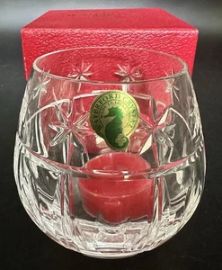 Waterford Weihnachten Kristall Votivkerzenhalter - Orig. Box & rote Kerze enthalten - Bild 1 von 16